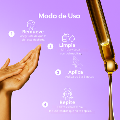 LinéaSkin™ - Serúm para los vellos de la piel Cyperus Rotundus